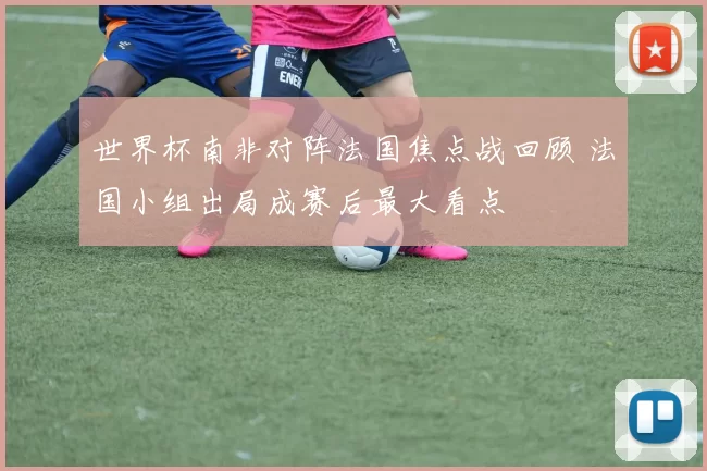 世界杯南非对阵法国焦点战回顾 法国小组出局成赛后最大看点