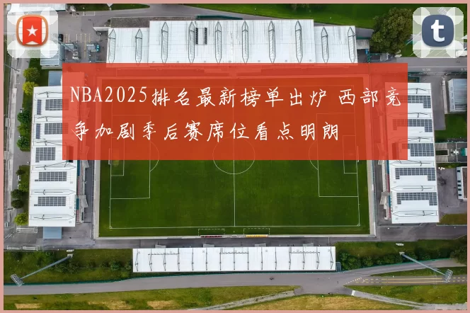 NBA2025排名最新榜单出炉 西部竞争加剧季后赛席位看点明朗